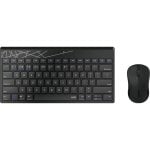Tastiera+mouse wireless Rapoo 8000M 2,4 GHz Nero
