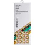 Cricut Joy Pack de 10 Hojas de Papel Adhesivo 11.4 x 30.4 cm Muestrario Design Cricut Joy Pack de 10 Hojas de Papel Adhesivo 11.4 x 30.4 cm Muestrario Design