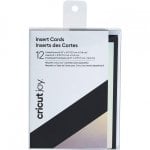 Cricut Joy Karteneinlage-Set, Schwarz/Silber