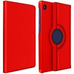 Custodia a libro Avizar con supporto rosso per Huawei MatePad T8