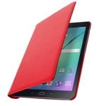 Custodia a libro Avizar rossa con supporto per Samsung Galaxy Tab S2 9.7