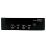 StarTech.com Switch KVM doppio monitor VGA DVI 4 porte USB con audio e hub USB 2.0 StarTech.com Switch KVM doppio monitor VGA DVI 4 porte USB con audio e hub USB 2.0