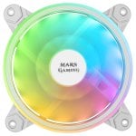 Mars Gaming MFX Ventilador ARGB Dual 120mm Branco