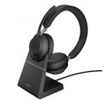 Jabra Evolve2 65 UC Stereo Auricolare Wireless A Padiglione Ufficio USB-C Bluetooth Nero