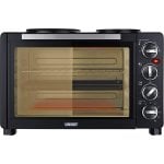 UNOLD 68885 Horno Sobremesa con 2 Placas de Cocción 30L 1500W