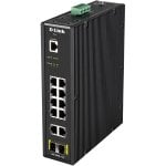 Commutateur D-Link DIS-200G-12S 10 ports Gigabit + 2 ports SFP