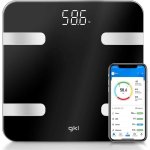 Balança Bioimpedância GKL Beauty FITBLUE300 Até 180kg 12 Parâmetros Ecrã LCD