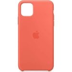 Apple Silikonhülle in Clementine Orange für iPhone 11 Pro Max
