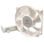 Ventola Silverstone FM92 con regolatore 110 mm bianco