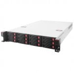 SilverStone SST-RM22-312 Chassis di storage per montaggio su rack 2U 12 alloggiamenti da 2,5"/3,5"