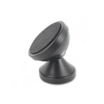 Muvit Universal-Autohalterung, magnetisches Armaturenbrett, drehbar um 360, Schwarz