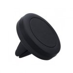 Muvit Soporte Coche Universal Salida Aire Rotativo Magnético Negro