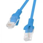 Cavo di rete Lanberg RJ45 UTP Cat.5e 50 cm Blu