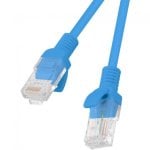 Cavo di rete Lanberg RJ45 UTP Cat.5e 1m Blu