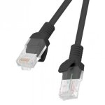 Cavo di rete Lanberg RJ45 UTP Cat.5e 25 cm Nero