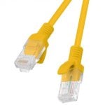 Cavo di rete Lanberg RJ45 UTP Cat.5e 3m Arancione