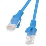 Lanberg Cable de Red RJ45 UTP Cat.6 25cm Azul Lanberg Cable de Red RJ45 UTP Cat.6 25cm Azul