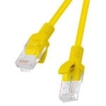 Cavo di rete Lanberg RJ45 UTP Cat.6 1m Giallo