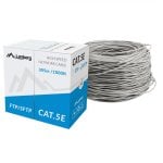 Cavo di rete Lanberg Coil RJ45 Cat.5E FTP rigido CU 305m Grigio