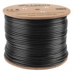 Cavo di rete per esterni Lanberg Coil RJ45 Cat.5E UTP rigido CU 305 m Nero