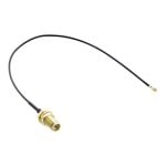 InLine Adattatore antenna WLAN su cavo, R-SMA F a U.FL M, 0,2m (per Fritz-Box )