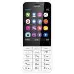 Nokia 230 DS 7,11 cm (2.8") 92 g Silber, Weiß Funktionstelefon