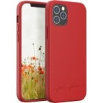 Custodia biodegradabile Just Green Red per iPhone 12/12 Pro