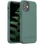 Custodia verde biodegradabile Just Green per iPhone 12 Mini