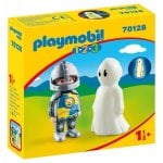 Playmobil 1.2.3 70128 Chevalier avec Fantôme 4 pièces