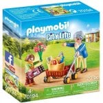Playmobil City Life 70194 Abuela avec Fille 20 pièces