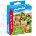 Playmobil Special Plus 70060 Bambina con Pony 22 pezzi