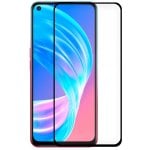 Fantastica protezione per schermo in vetro temperato nero Full 3D per Oppo A73 5G