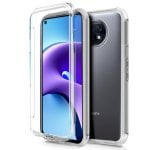 Coque en silicone transparente 3D cool pour Xiaomi Redmi Note 9T