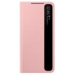 Custodia Samsung Clear View Pink per Galaxy S21