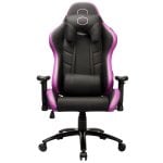 Sedia da gaming Cooler Master Calibre R2 nera/viola