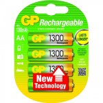 GP Pack 4 Pilas Recargables AA LR06 GP Pack 4 Pilas Recargables AA LR06