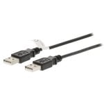 Valueline Cable USB 2.0 Macho/Macho 2m Negro