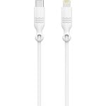 Just Green Cabo Ecológico Lightning  a USB-C Macho/Macho 2m Branco