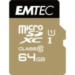 Emtec Elite Gold MicroSDXC 64GB Classe 10