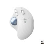 Mouse trackball wireless Logitech Ergo M575 2000 DPI bianco