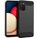 Cool Funda Carbón Negro para Samsung Galaxy A02s Cool Funda Carbón Negro para Samsung Galaxy A02s