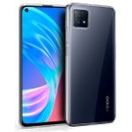 Fantastica custodia in silicone trasparente per Oppo A73 5G
