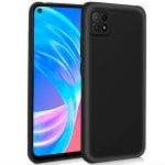 Custodia in silicone nero freddo per Oppo A73 5G