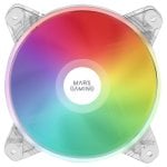 Ventola Mars Gaming MFD RGB da 120 mm trasparente