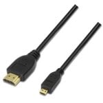 Cavo Aisens Micro HDMI a HDMI maschio/maschio 1,8 m Nero