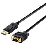 Aisens Câble DisplayPort vers VGA Mâle/Mâle 2m Noir