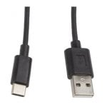 Cavo Lanberg da USB-C a USB-A 2.0 maschio/maschio 1 m nero