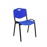 Piqueras und Crespo Robledo 2er-Pack blaue PVC-Stühle