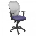 Piqueras y Crespo Jorquera Grey Mesh Chair Bali Sitz Hellblau