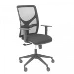 Piqueras e Crespo Motilla sedia in rete Bali sedile bracciolo regolabile Traslack nero